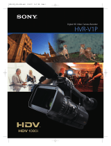 Sony HVR-V1P User manual