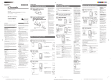 Sony ICDB100 User manual