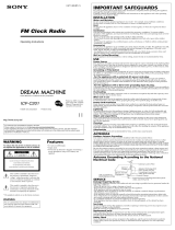 Sony ICF-C201 User manual