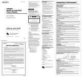 Sony ICF-C275RC User manual