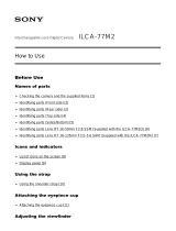 Sony ILCA-77M2 User manual