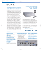 Sony IPELATM PCS-HG90 User manual