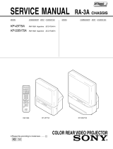 Sony KP-43T75A User manual