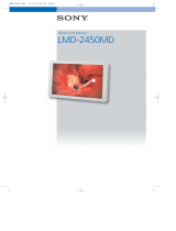 Sony LMD-2450MD User manual