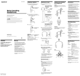 Sony MDR NC5 User manual