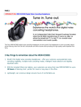 Sony MDR-NC500D User manual