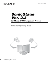 Sony Micro HI-FI Component System User manual