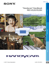 Sony NEX-VG20H User manual