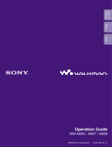 Sony NW- A608 User manual