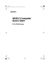 Sony PCG-FR130 Quick start guide