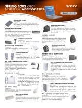 Sony PCG-GRS700K Important information