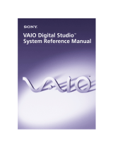 Sony PCV-RX750 Reference guide