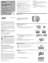 Sony SAL-135F28 User manual