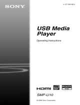 Sony SMP-U10 User manual