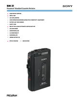Sony BM-21 User manual