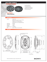 Sony XS-V6945X User manual