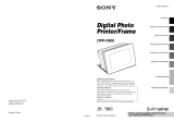 Sony DPP-F800 User manual