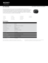 Sony SAL1855/BQ User manual