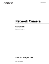 Sony SNC-VL10N User manual