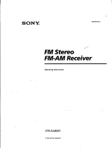 Sony STR-DA80ES User manual