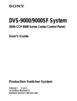 Sony CCp-8000 User manual