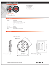 Sony XS-V1640H User manual