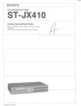 Sony ST-JX410 User manual