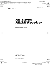 Sony STR-DB798 User manual