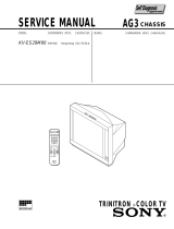 Sony KV-ES29M90 User manual