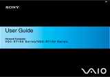 Sony VAIO V G C - R T 1 0 0 S E R I E S User manual