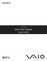 Sony VGF-HS1 User manual