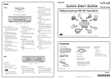 Sony VGF-HS1U Quick start guide