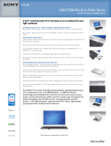 Sony VGN-FZ290 User manual