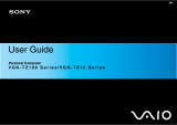 Sony VGN-TZ130N/B User manual