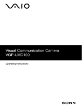Sony VGP-UVC100 User manual