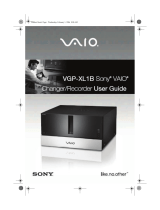 Sony VGP-XL1B2 User guide