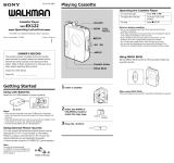 Sony WM-EX122 User manual