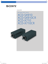 Sony XCD-SX910 User manual
