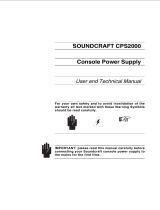 SoundCraft CPS2000 User manual
