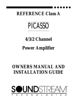 Soundstream Technologies Reference A Picasso User manual