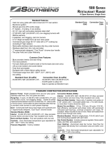 Southbend 536D User manual