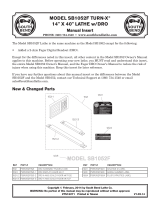 South bend SB1052F User manual