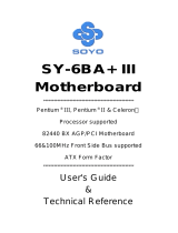 SOYO SY-6BA+ III User manual