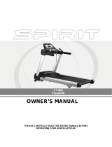 Spirit CT 800 User manual