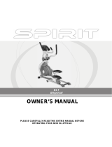 Spirit EL1 User manual