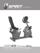 Spirit XBR25 2011-2012 Owner's manual