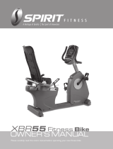 Spirit XBR55 2011-2012 Owner's manual