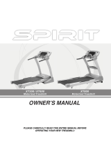 Spirit XT800 User manual