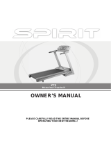Spirit xt9 User manual