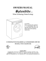 Splendide WDC1025MCEE User manual